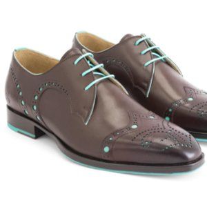 RUFUS MAGOO DUKE BROGUED WINGTIP DERBY Brown SIZE M11